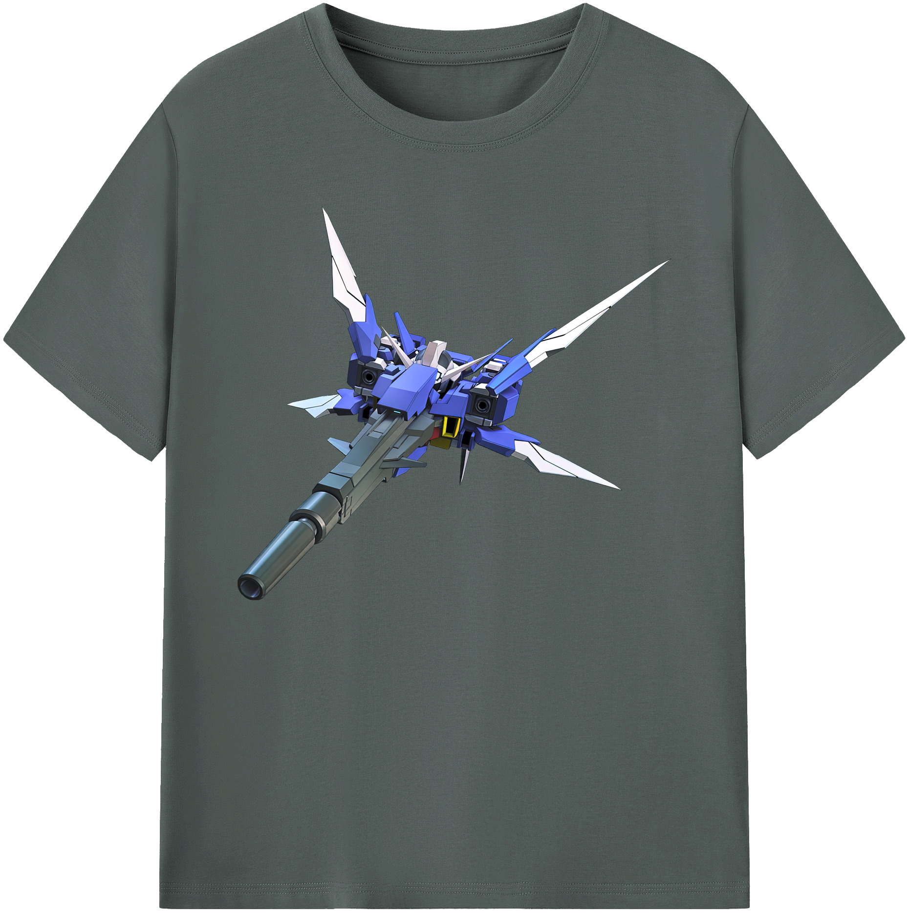 （画像用） 機動戦士ガンダム Mobile Suit Gundam 綿100％ メンズ半袖Tシャツ｜肌触りやわらか＆通気性